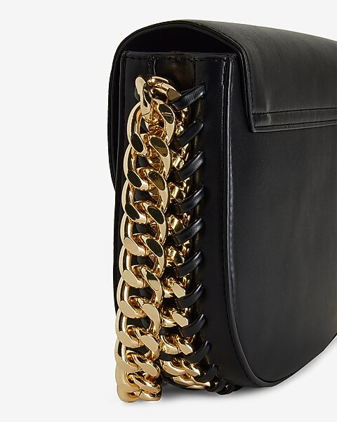 Woven Chain Shoulder Bag | Express