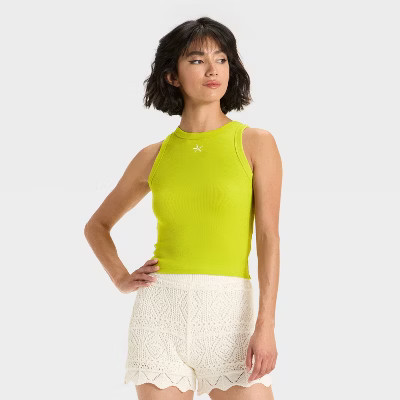 Women's Slim Fit Knit Tank Top - A New Day™ | Target