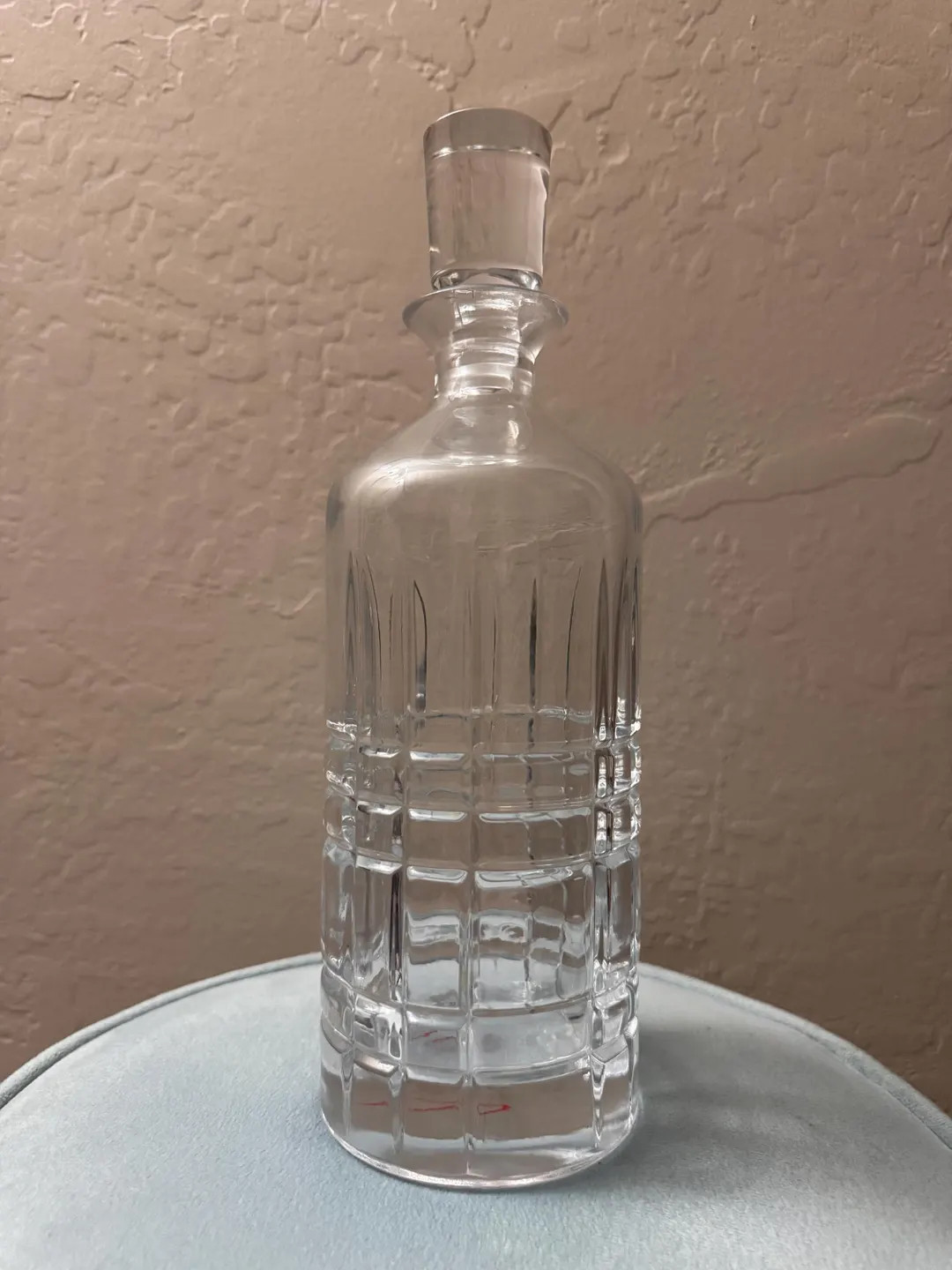 Crystal Whiskey Decanter With Geometric Design - Etsy | Etsy (Global)