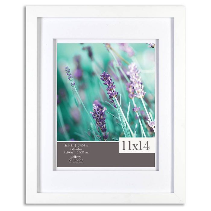 11" x 14" Frame White - Gallery Solutions | Target