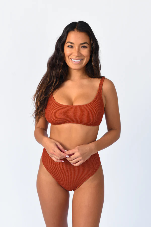 Mya Top - Cinnamon | Skatie LLC