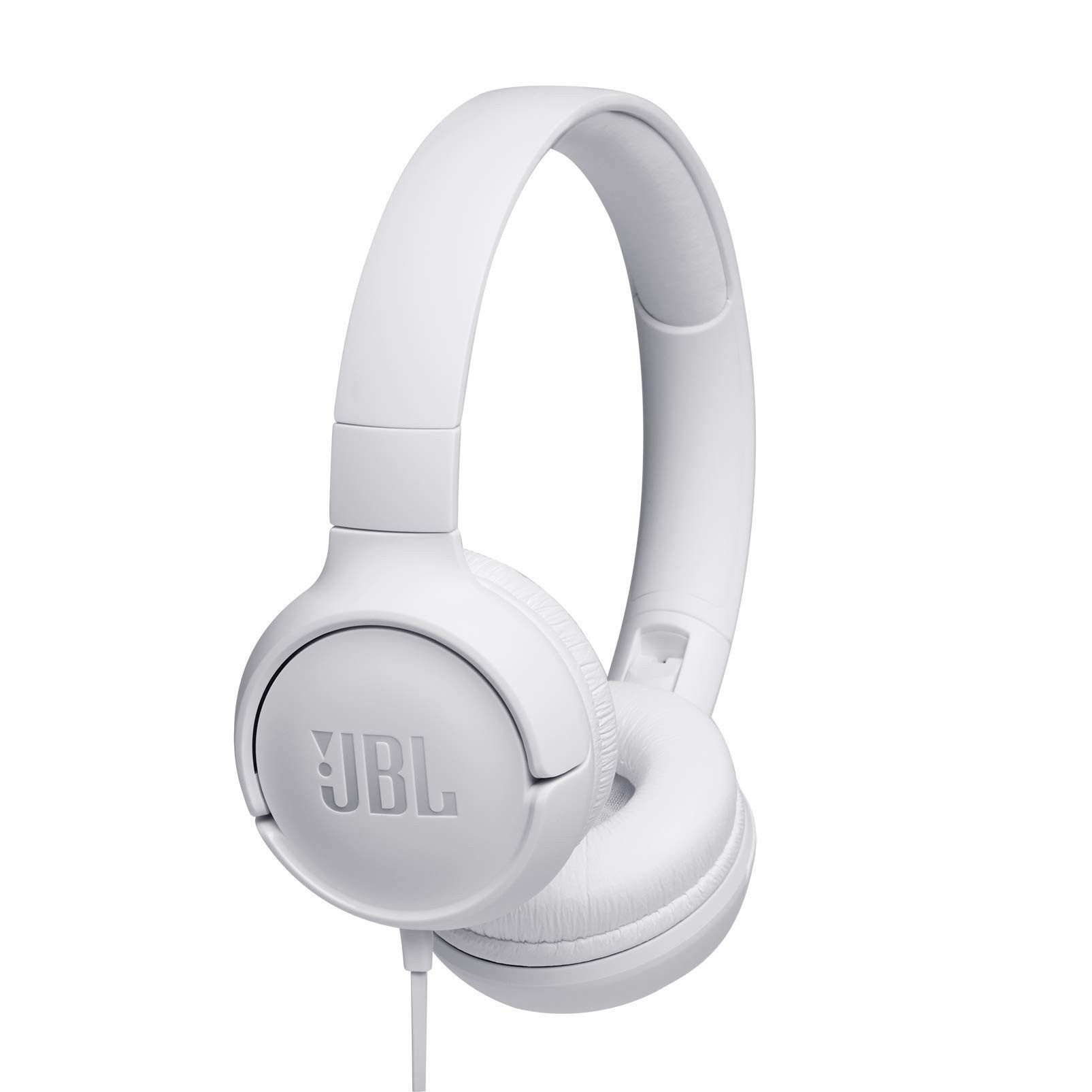 JBL Tune 500 On-Ear Kopfhörer mit Kabel - Weiß – Ohrhörer mit 1-Tasten-Fernbedienung, integr... | Amazon (DE)