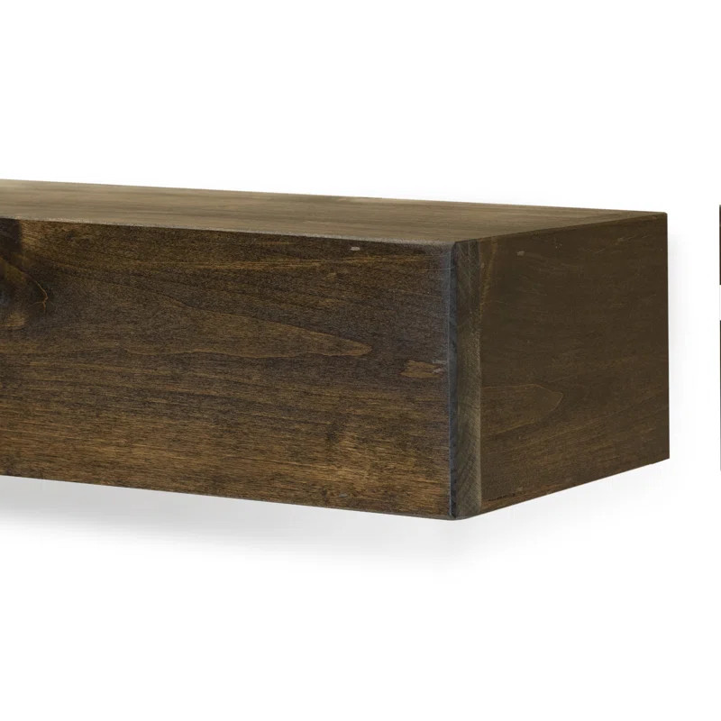 Modern Farmhouse Fireplace Shelf Mantel | Wayfair North America