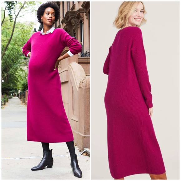 Hatch maternity 100% merino wool sweater dress | Poshmark