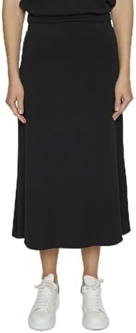 A-Line Skirt | Women's Flowy Midi Skirt | Soft Modal High Waisted Essential | Amazon (US)