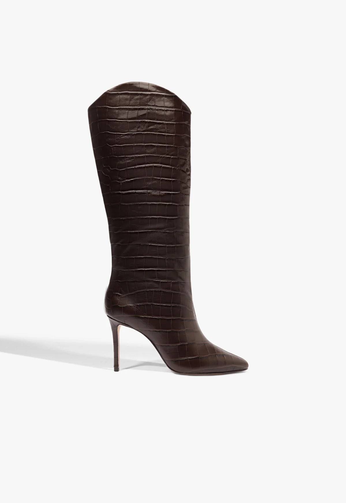 Dark Chocolate Croc Boot Maryana | SCHUTZ | Schutz (US)