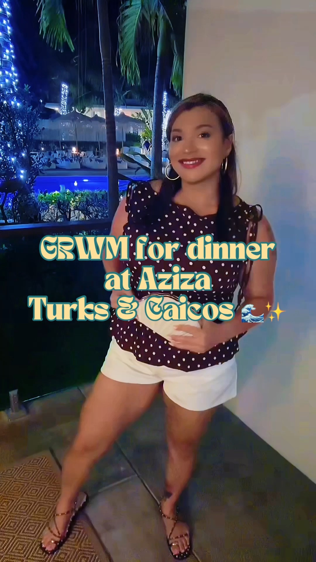 Island nights, soft glam 🏝️✨
Grace Bay dinner at Azitza — dressed for the moment.

#LTKootd #LTKTravel #LTKgrwm