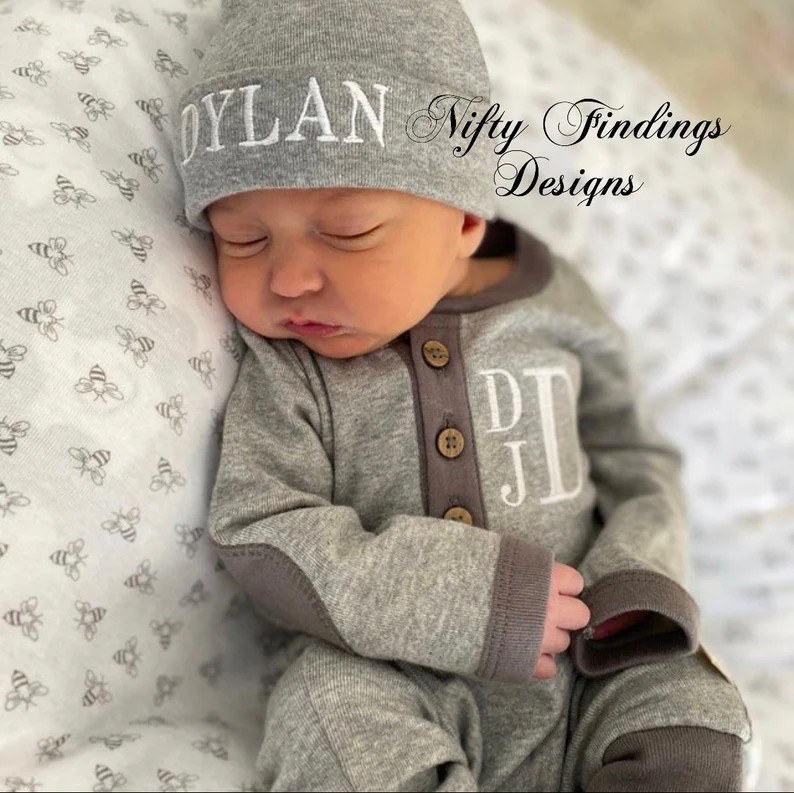 Baby Boy Coming Home Outfit Newborn Boy Coming Home Outfit - Etsy | Etsy (US)