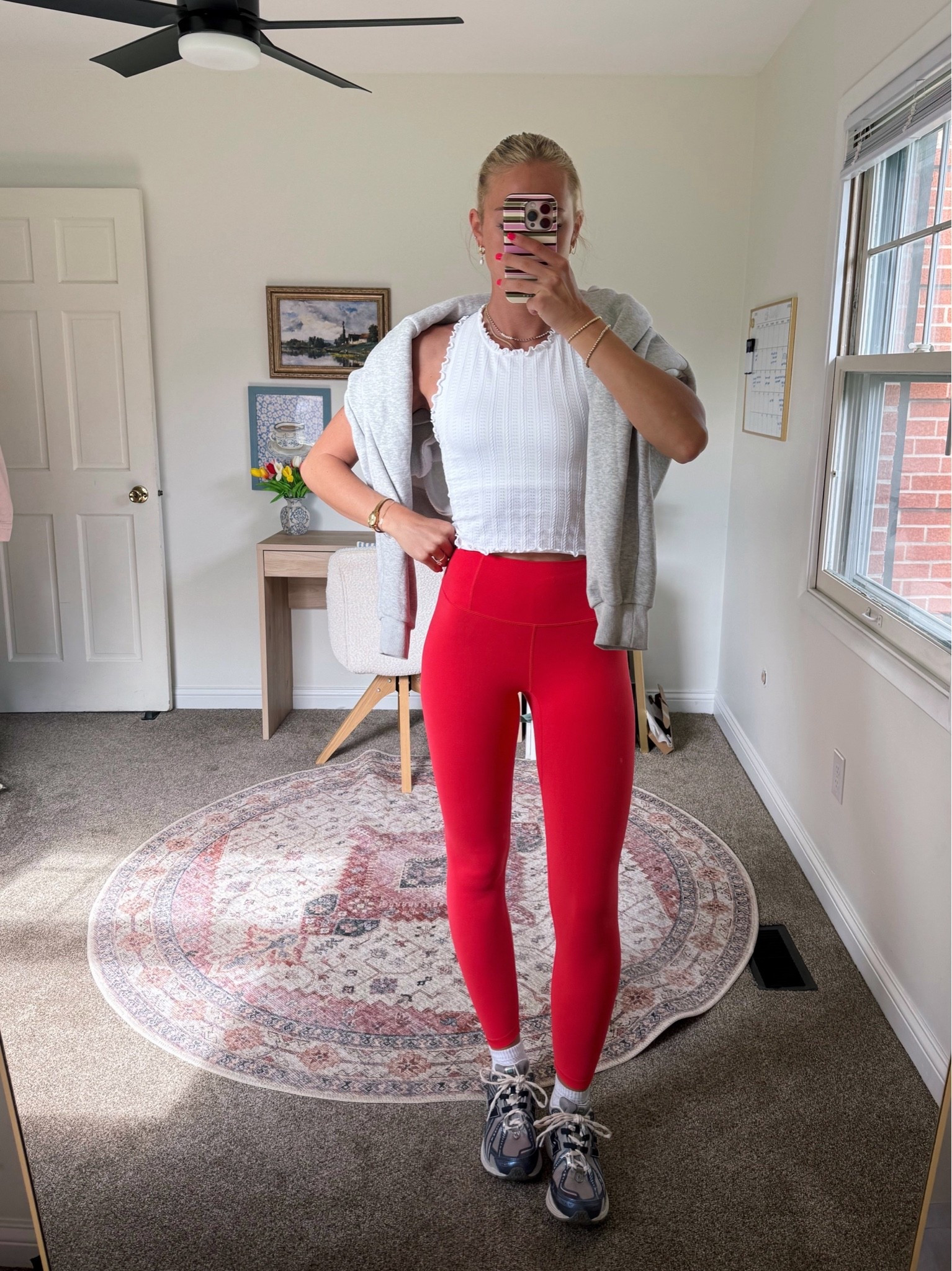 Gym fit this morning 🍉 smalls in both & L/XL in the mockneck!

#LTKootd #LTKActive