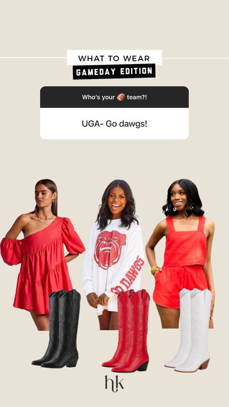 Georgia Bulldogs UGA gameday outfit idea 

#LTKSeasonal #LTKU #LTKBacktoSchool
