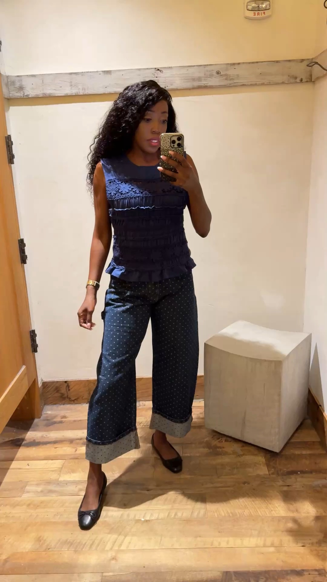 Carpenter Barrel Jeans with Polka Dots 
Wearing a 26. I’m 5’6” in height. 
Top is true to size. Wearing a small. 

Casual Outfit, Spring Outfit, Jeans, Ootd, 

#LTKSeasonal 



#LTKootd #LTKdayinmylife #LTKOver40
