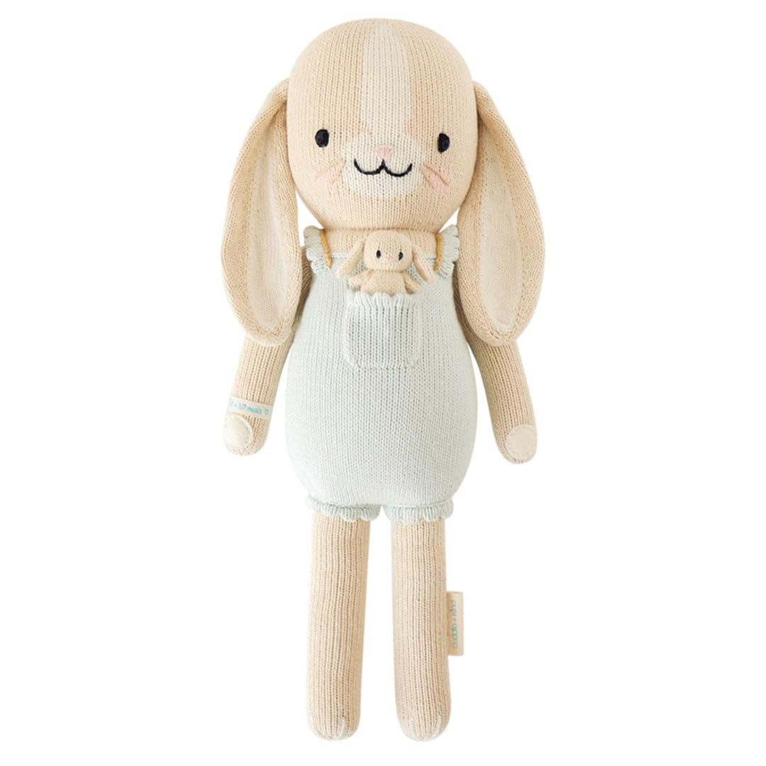 cuddle + kind Briar The Bunny Little 13" Hand-Knit Doll – 1 Doll = 10 Meals, Fair Trade, Heirlo... | Amazon (US)