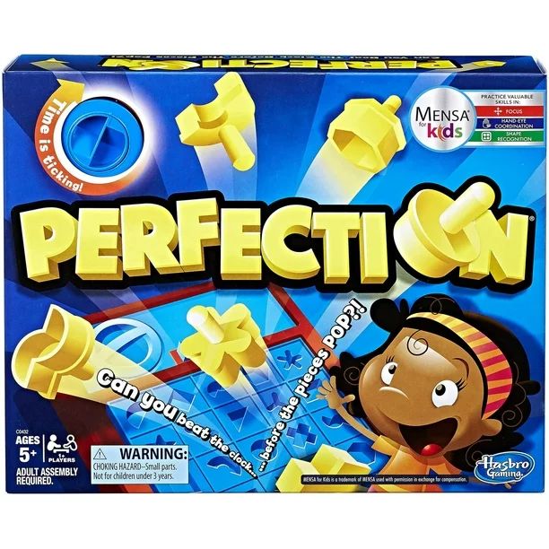 Perfection Game, for 1 or More Players, Board Game for Kids Ages 5 and up - Walmart.com | Walmart (US)