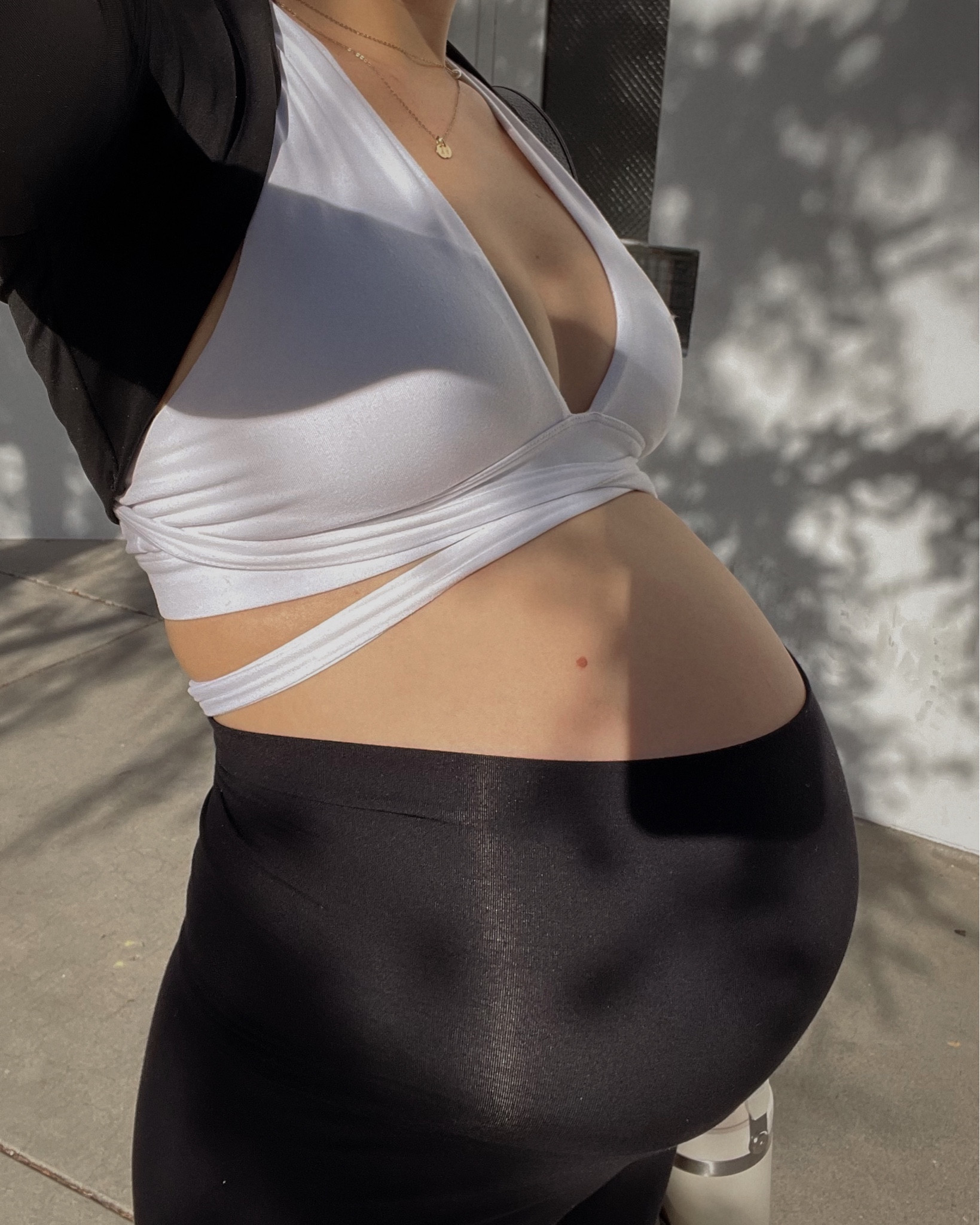 Pilates princess 🖤 #32weekspregnant 

#LTKbump #LTKbaby #LTKfamily