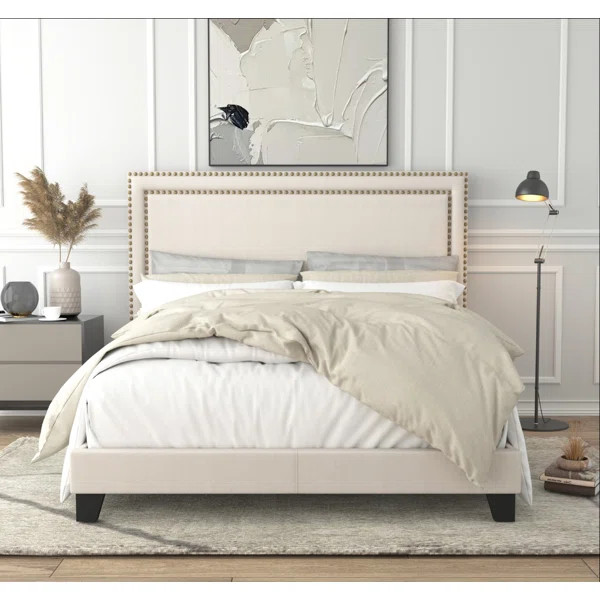 Misael Tufted Low Profile Standard Bed | Wayfair North America