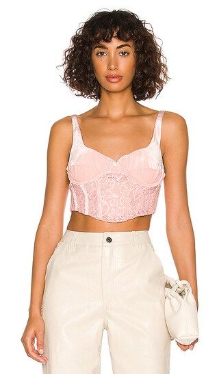 Alma Top in Apricot Blush | Revolve Clothing (Global)