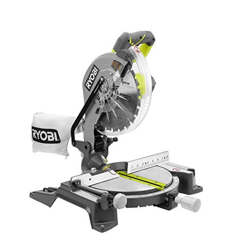 Ryobi 10 in. Compound Miter Saw with10 IN. LED TS1346 (Renewed) | Amazon (US)