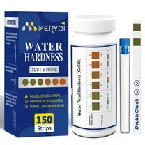 MERYDI Water Hardness Test Kit Double Color Pads For Home Drinking Pool Spa Well Water 150 Strips... | Walmart (US)