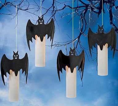 Hanging Bats LED String Lights - Set Of 4 | Pottery Barn (US)