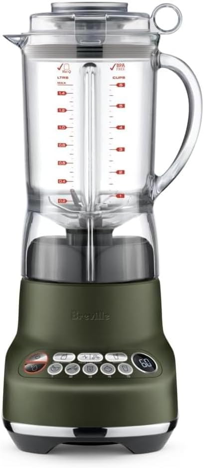 Breville BBL620OLT Fresh and Furious Blender for Kitchens, Olive Tapenade | Amazon (US)