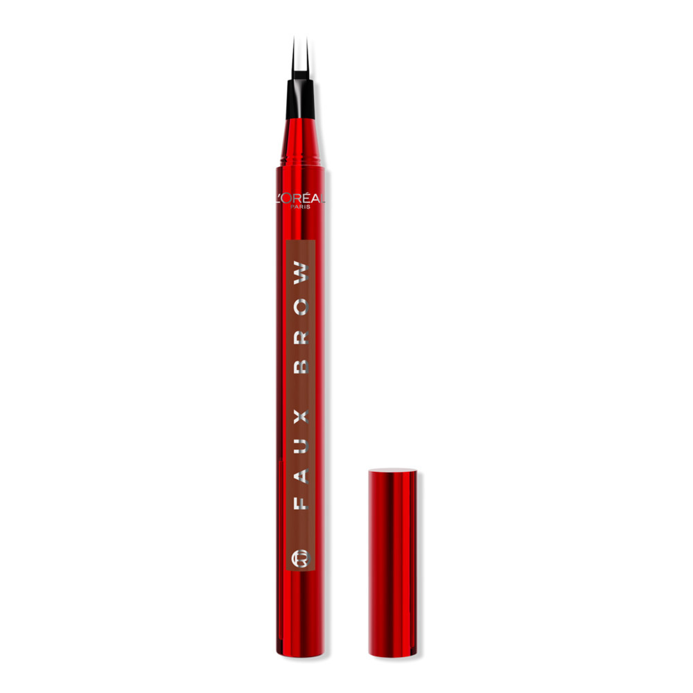 L'Oreal Faux Brow Ultra Fine Double-Brush Tip Brow Filling Pen - Mahogany | Ulta