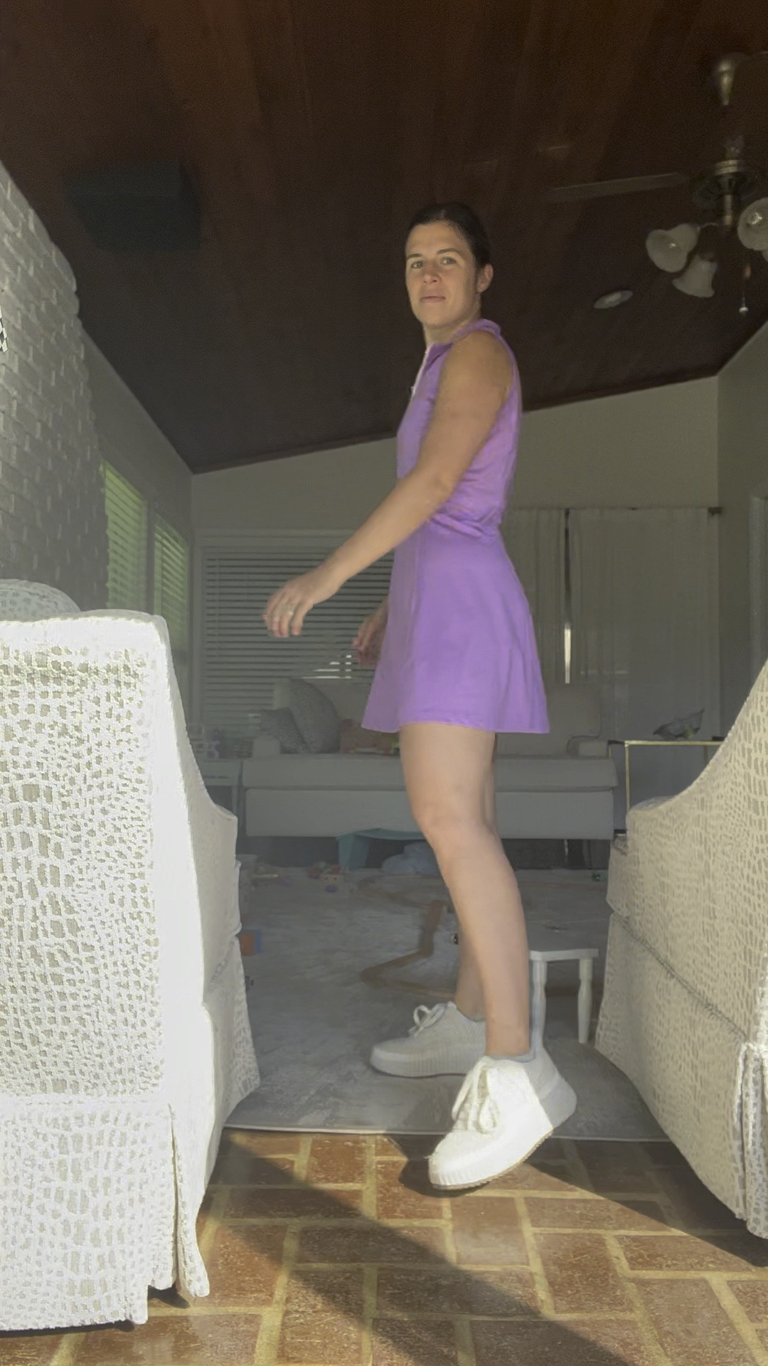 My Friday uniform! Tennis dress. Platform sneakers. Athleisure. Mom outfits. Mom looks 

#LTKFindsUnder50 #LTKFitness #LTKActive