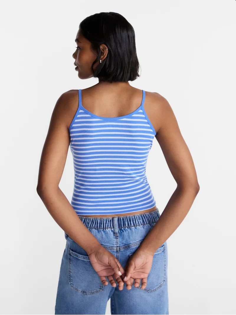 No Boundaries Scoop Neck Cami, Women's XXS-XXL | Walmart (US)