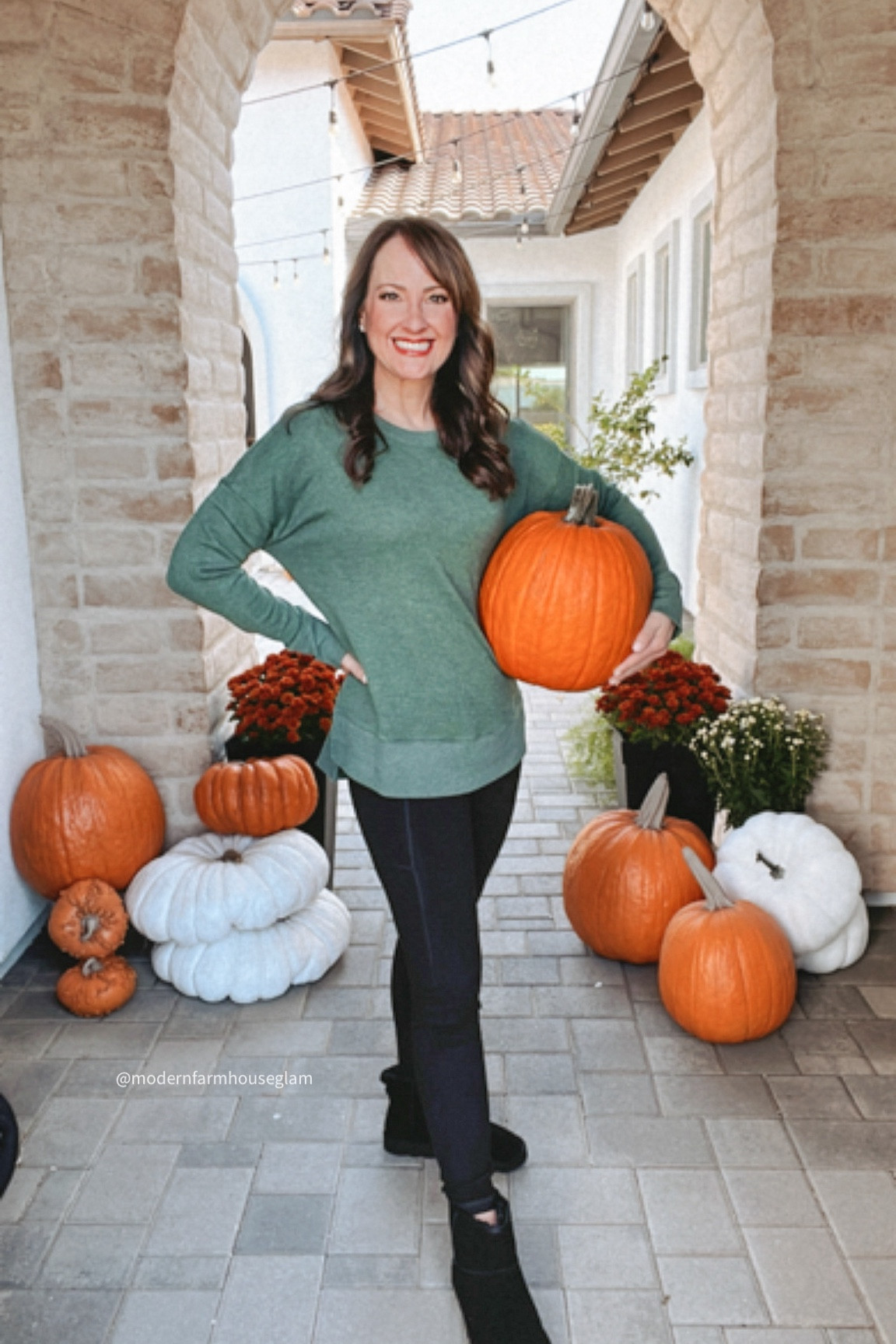 🧡Who else is excited for sweater weather and pumpkin spice everything?!
🍁Snag my lightweight comfy sweatshirt $10, leggings $15 and boots $23 while they’re on sale! 
🎃Front porch Fall pumpkins!
💄My fave lipstick and gloss have always been and still are MAC. Linked below for you. I’m ready for Fall colors! Colors shown: spirit and spice  

#LTKStyleTip #LTKFindsUnder50 #LTKSeasonal