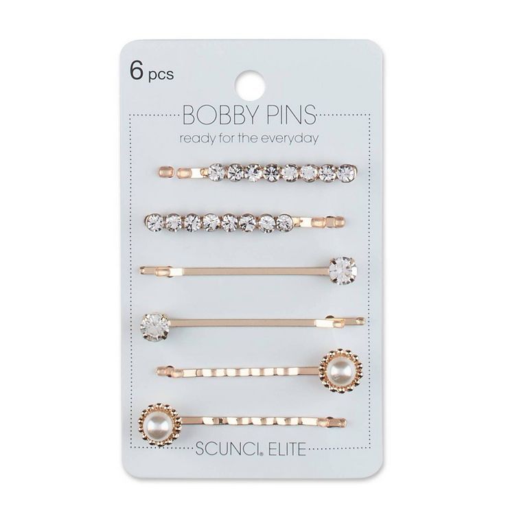 scunci Bobby Pin Set - 6pc | Target