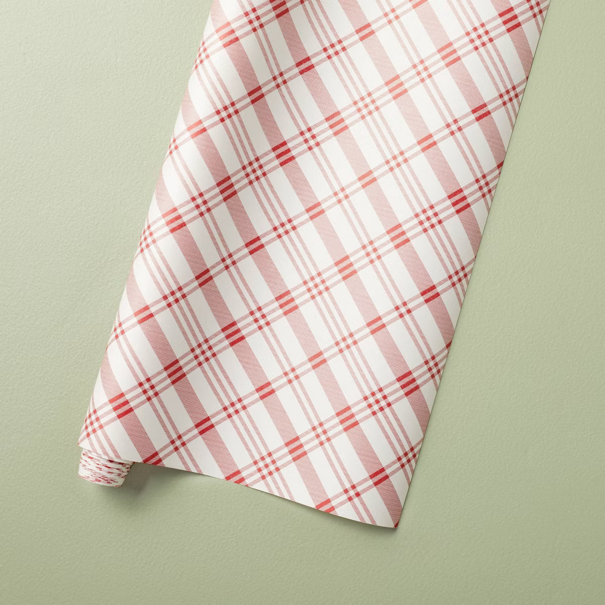 30 sq ft Plaid Christmas Gift Wrap - Hearth & Hand™ with Magnolia | Target