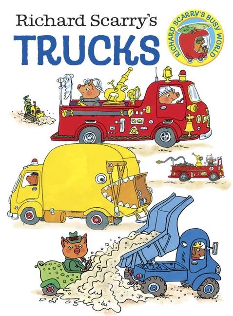 Richard Scarry's Trucks (Board book) | Walmart (US)
