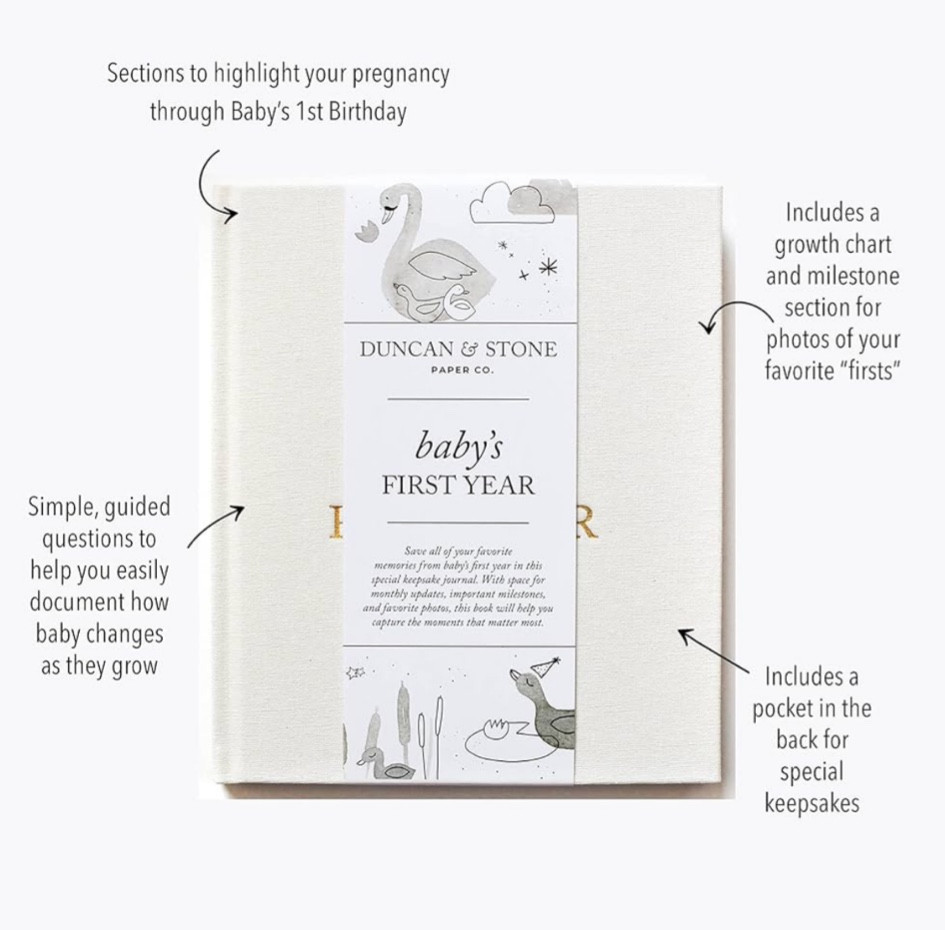 Sharing the baby book we got for Cru 💕 love how simple and clean it looks and the guided questions. 

Can’t wait to start filling this up 🫶🏼

Baby book, newborn must have, baby girl book, Amazon baby finds, Amazon shower gifts 

#LTKBump #LTKFamily #LTKBaby