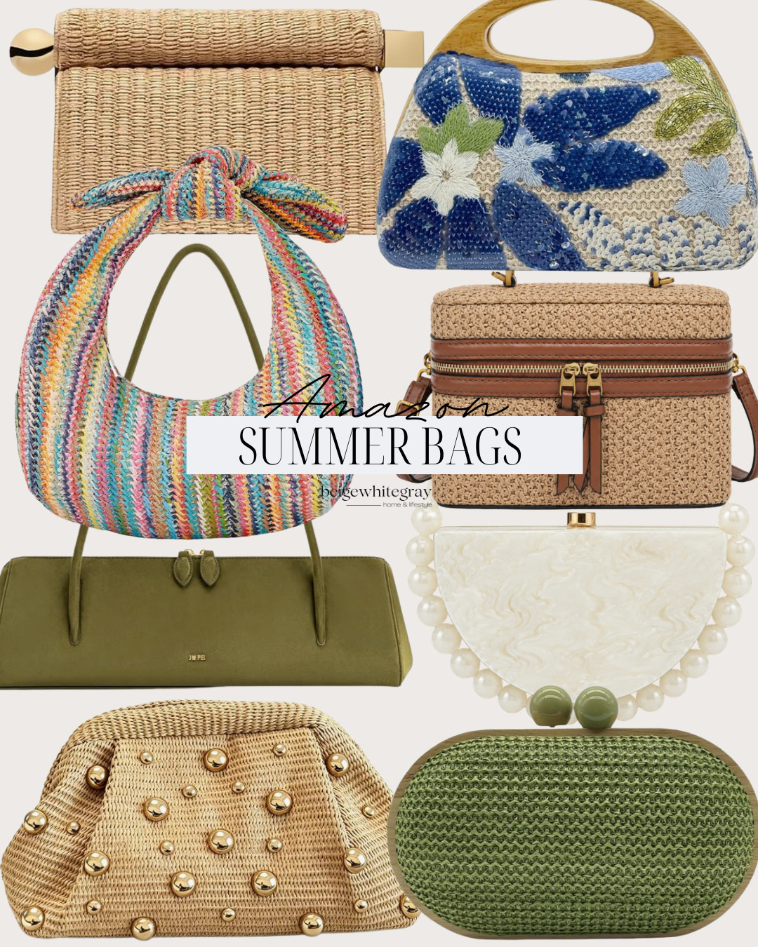 Check out my favorite summer bags on Amazon! Perfect for every occasion. #SummerBags #AmazonFinds