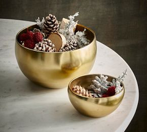 Brass Potpourri Bowl | Pottery Barn (US)