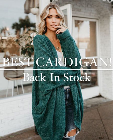 There’s a reason Vici reordered this cardi!!  Such a beautiful color and super relaxed fit!!

Cardigan, vici, vici dolls, sweater, cozy, casual, pine, green, best.

#Vici #ViciDolls #Cardi #Cardigan #Sweater #Dolman 

#LTKHoliday #LTKstyletip #LTKSeasonal