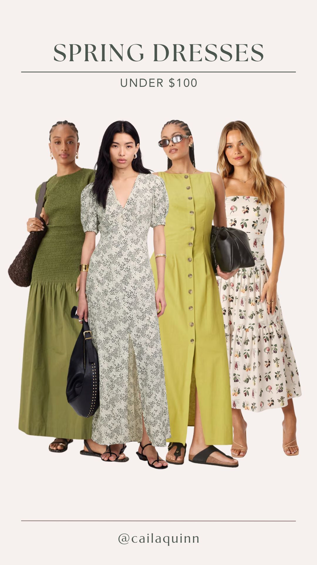 Spring Dresses under $100 

 #LTKdayinmylife #LTKmorningroutine #LTKSeasonal