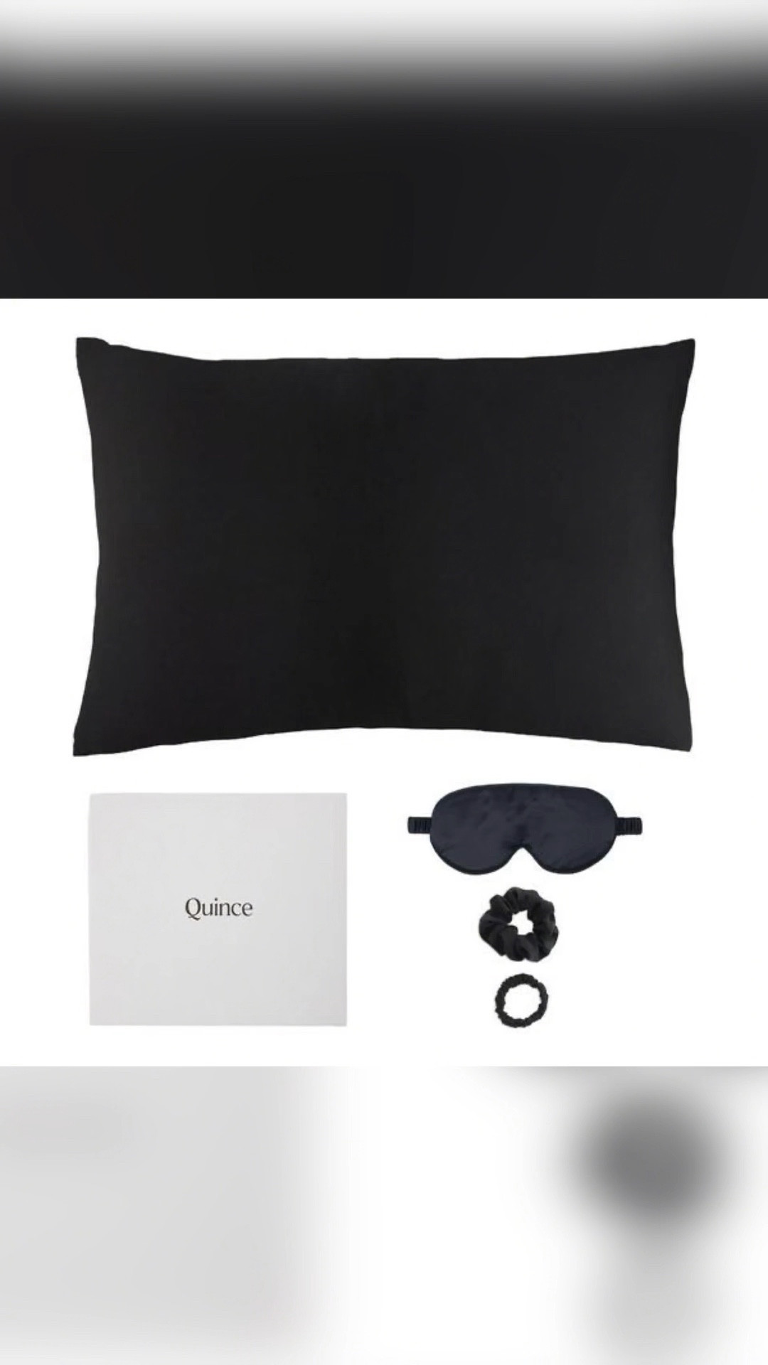 QUINCE | 100% Washable Silk Beauty Sleep Set