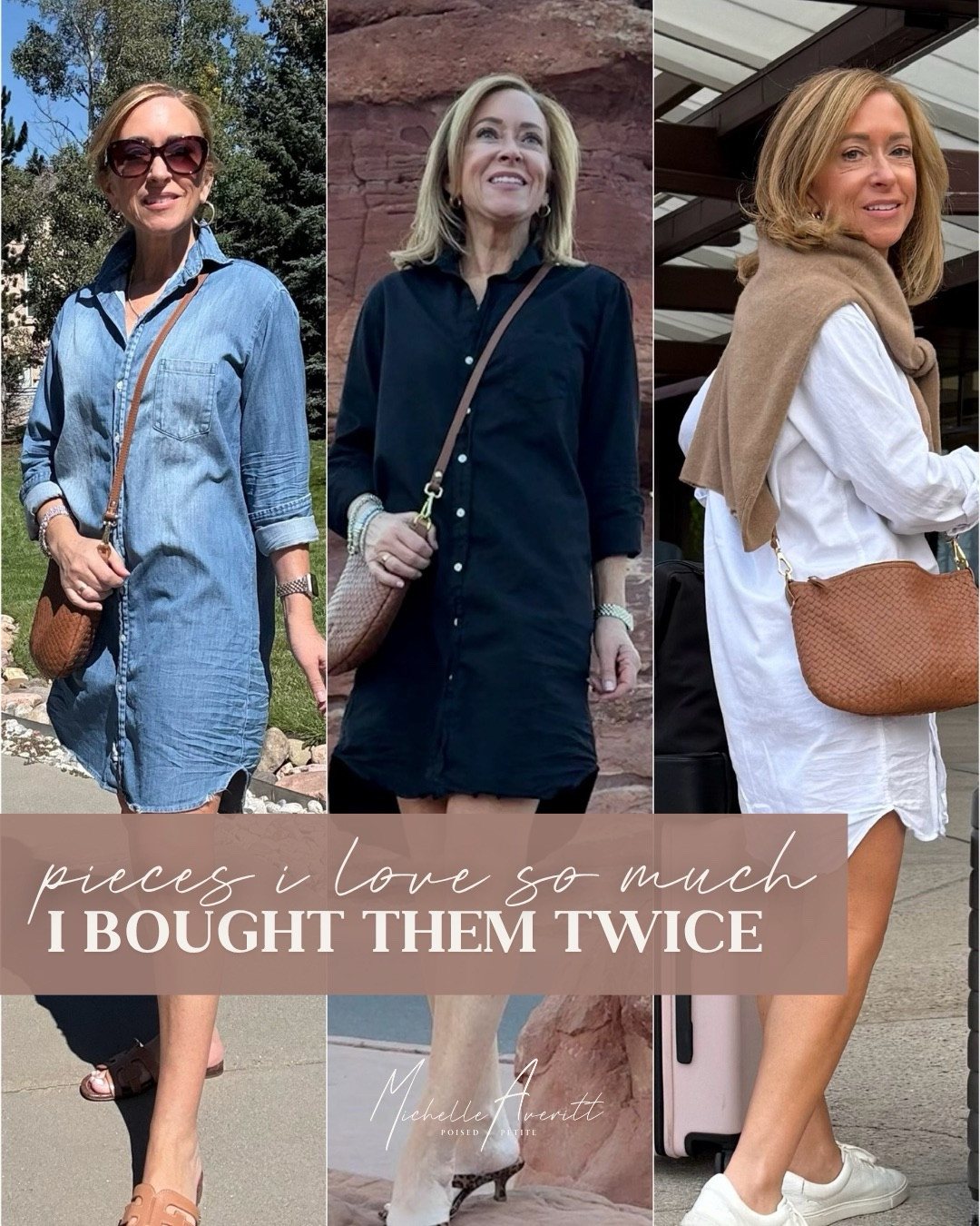 Everyone needs closet staples that you reach for again and again. These are my favorite pieces that I loved so much I bought them in another color!

These peices effortlessly make a chic everyday look! They’re comfortable, stylish and an immediate must have. 

Everyday outfit idea, fashion over 40, petite style

#LTKOver40 #LTKootd #LTKPetite
