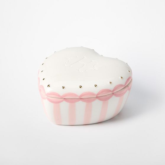 Heart Ceramic Catchall Box​ | Mark and Graham