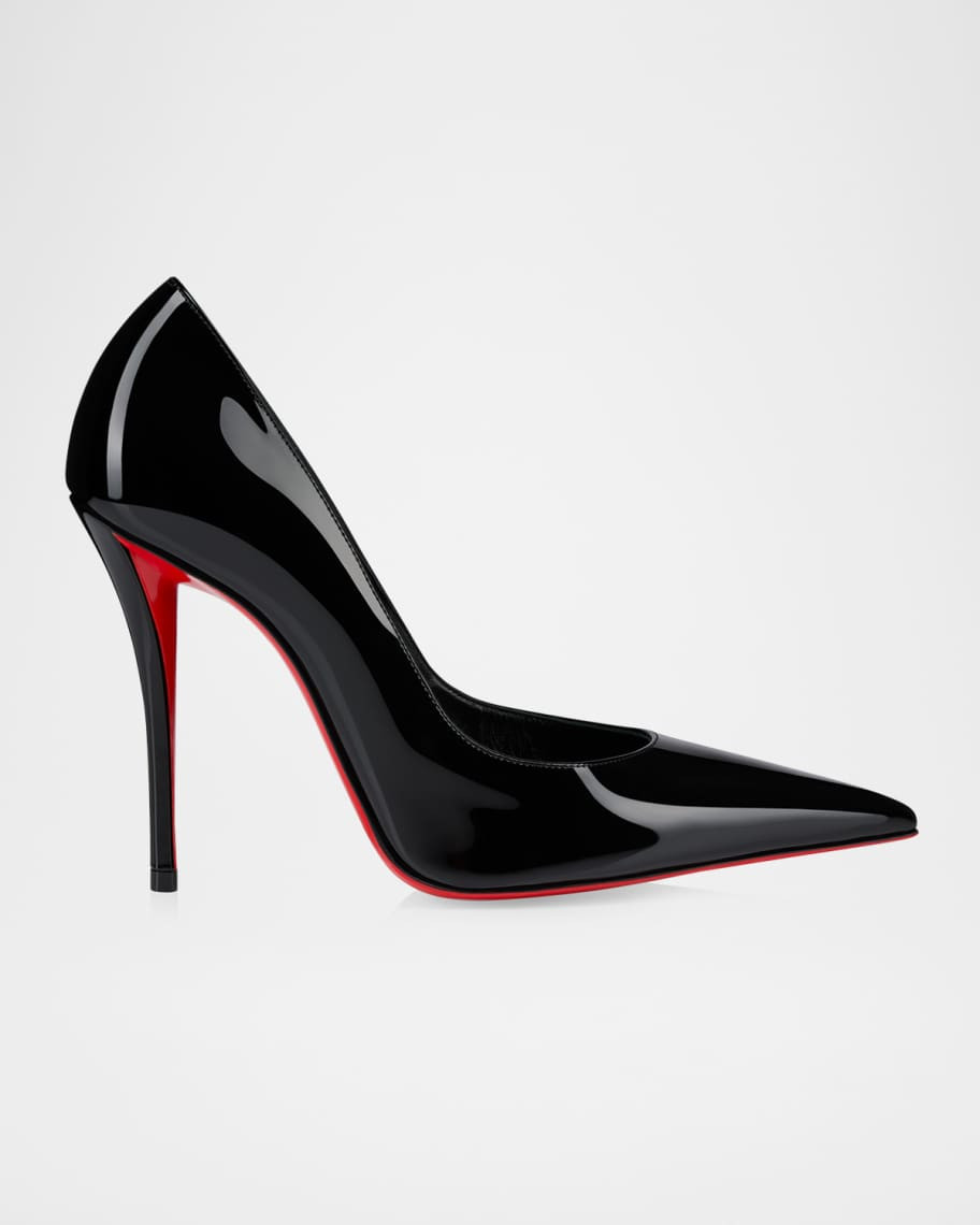 Christian Louboutin 100mm Miss Z Patent Pumps | Neiman Marcus