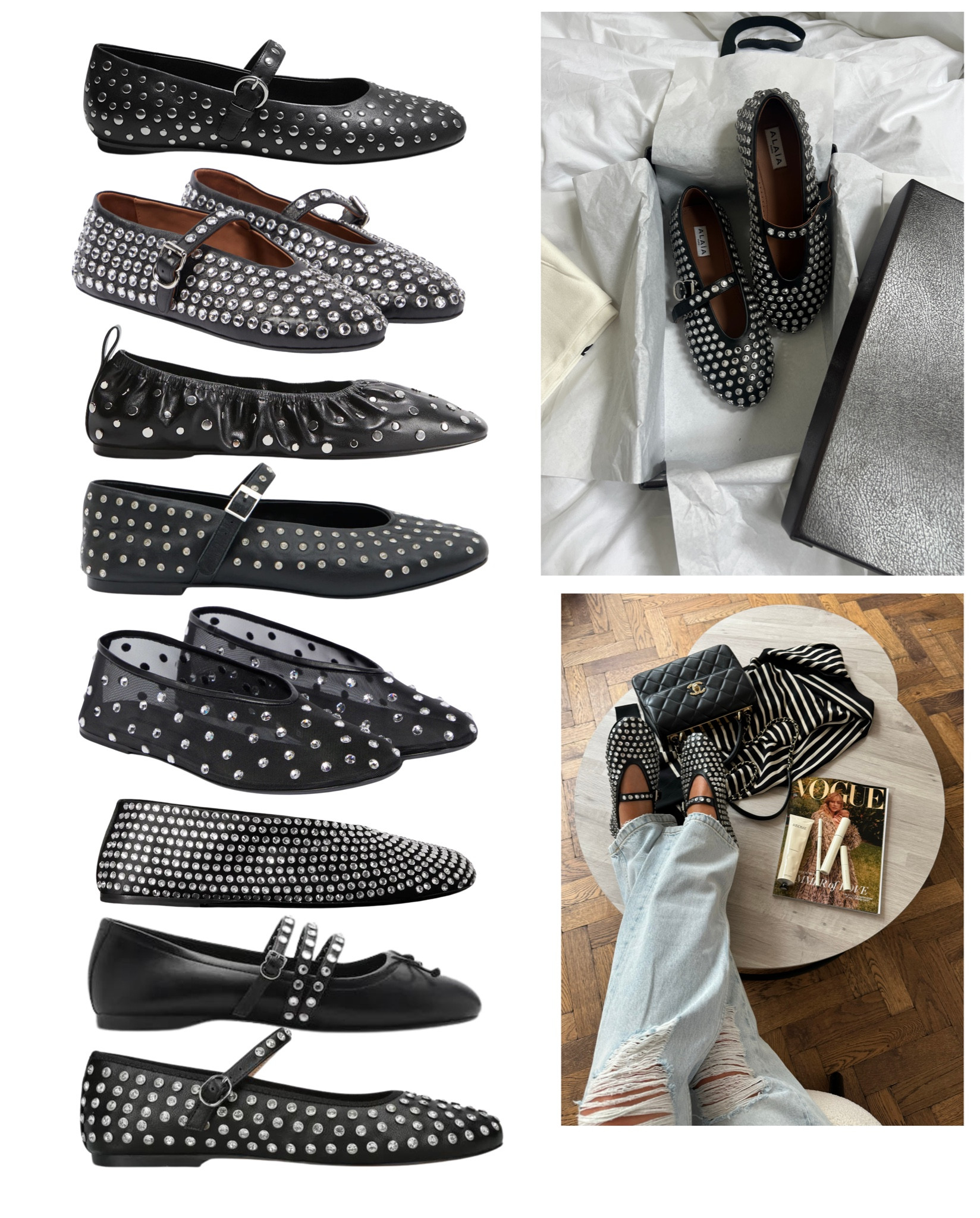 The Crystal Ballet Flat Edit | Alaia Ballet Flats | Crystal Ballet Flats | Alaia Ballet Flat Dupes | Alaia pumps | shoes for autumn | shoes for fall | trending shoes 

#LTKshoes #LTKluxury #FashionMonth