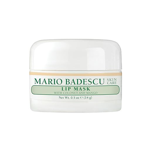 Mario Badescu Lip Mask, Overnight Lip Treatment Enriched With Skin Softening Coconut Oil and Hydr... | Amazon (US)