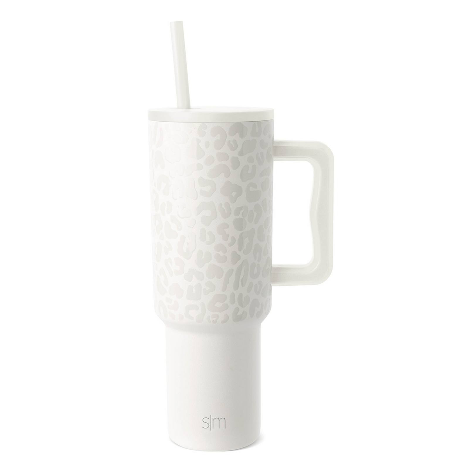 Simple Modern 40-oz. Trek Tumbler Water Bottle, Ivory Leopard | Kohl's
