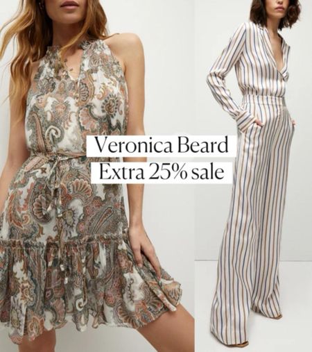 Veronica Beard 

Summer outfit 
Summer dress 
Vacation outfit
Vacation dress
Date night outfit
#Itkseasonal
#Itkover40
#Itku #ltksummersales #ltksalealert  