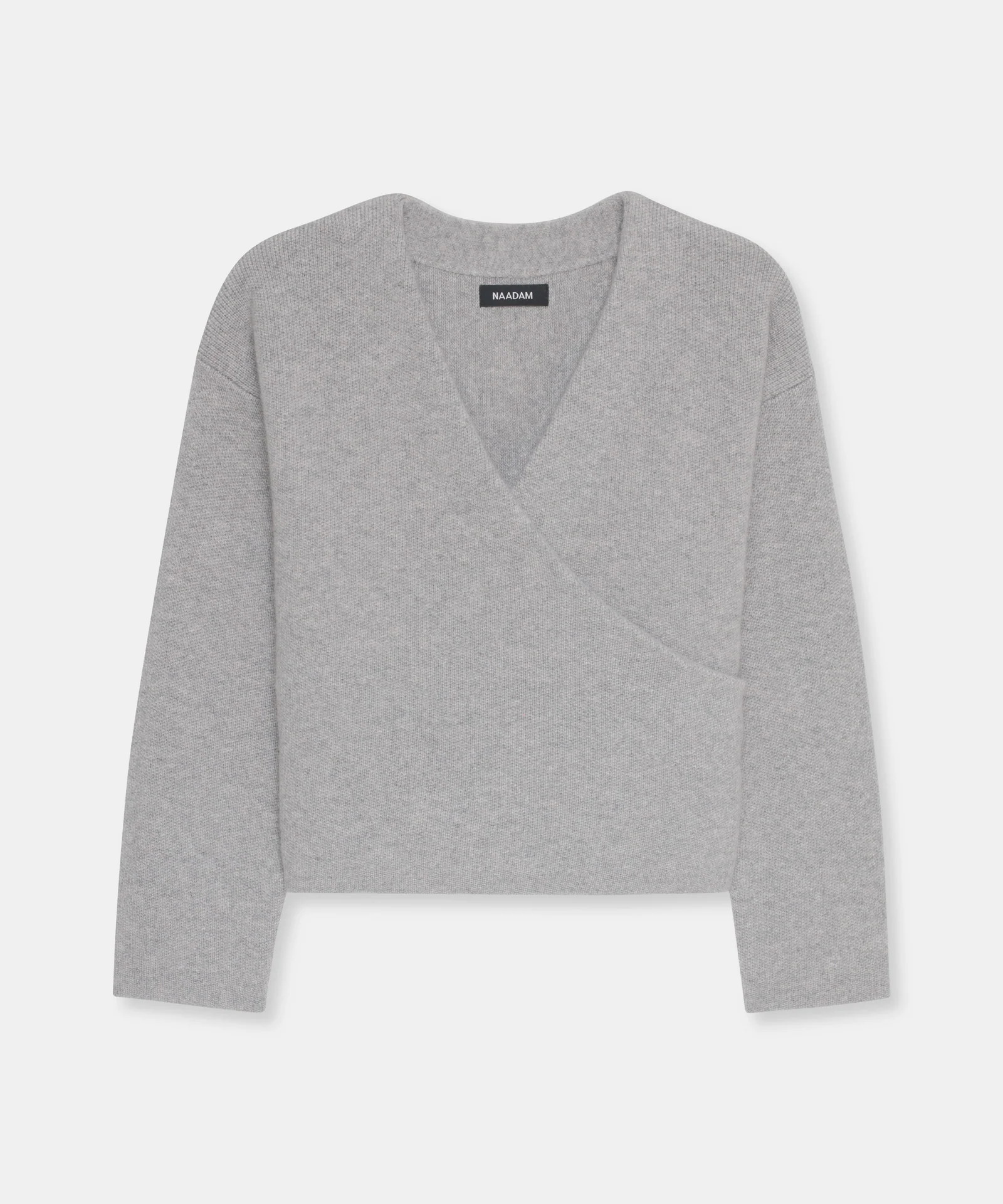 Super Luxe Cashmere Crossover Sweater | NAADAM