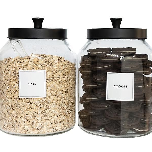 Savvy & Sorted Pantry Organization Labels | The Container Store