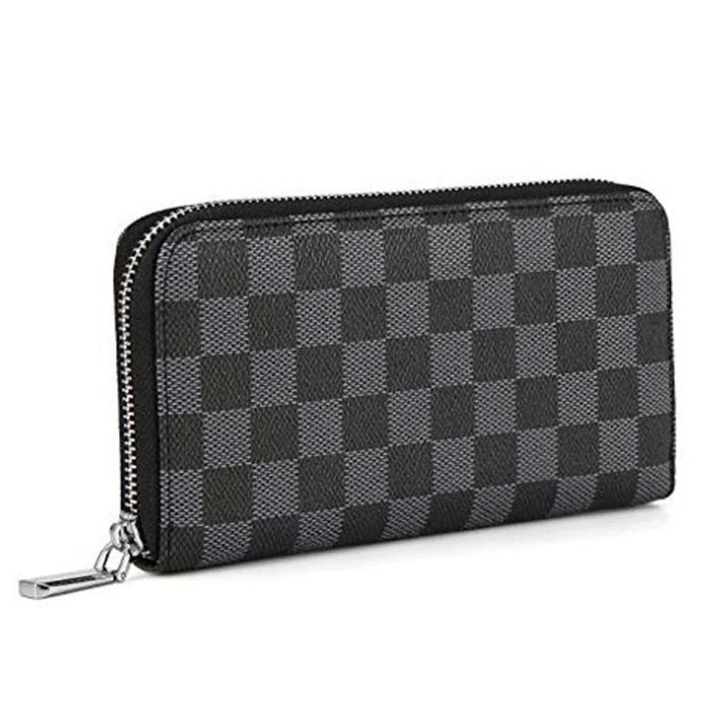 TINGOR Checkered Zip Around Wallets for Women, Lady Phone Clutch Holder, PU Leather RFID Blocking... | Walmart (US)