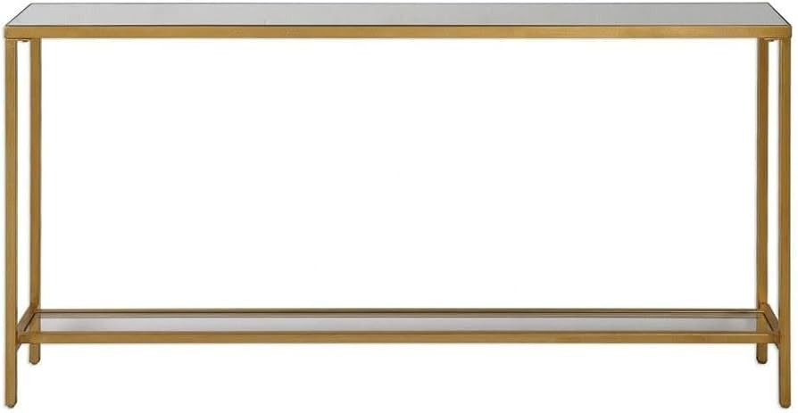 Uttermost Hayley - 60 inch Console Table, Antiqued Gold Leaf | Amazon (US)