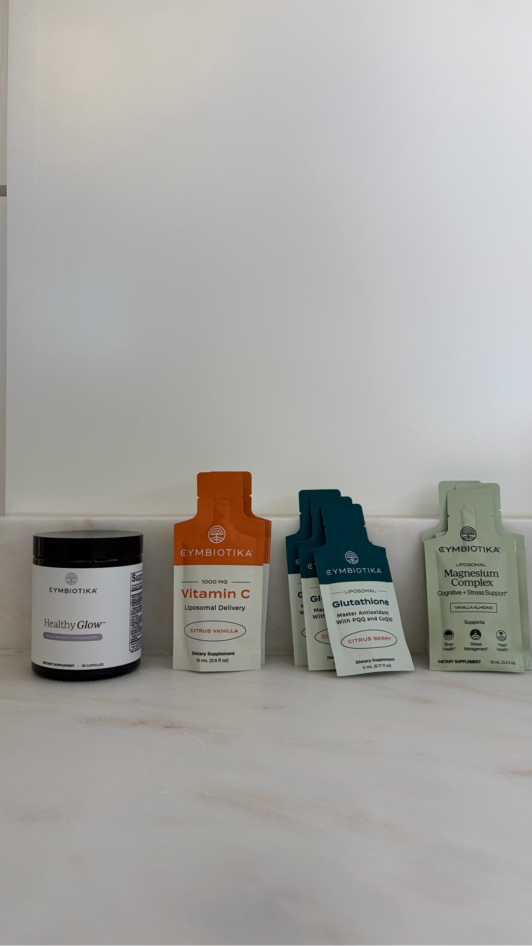 Getting sick before my wedding? Absolutely not.

But thank goodness for my little Cymbiotika lineup because she’s coming through for me. 💛

Here’s what I’m taking to get back on my feet and keep this glow going straight to wedding day:

✨ Vitamin C (Citrus Vanilla) — my daily boost for brighter skin and stronger immunity.
✨ Glutathione (Citrus Berry) — the master antioxidant… aka my secret weapon for skin clarity and recovery.
✨ Magnesium Complex (Vanilla Almond) — keeping my stress managed, my sleep deep, and my body calm through all this wedding-planning chaos.
✨ Healthy Glow Capsules — because the glow must go on.

A little rest, a lot of hydration, and these… and I’ll be back to bride-to-be energy in no time. 🤍✨

#LTKCyberWeek

#LTKWedding #LTKBeauty #LTKselfcare