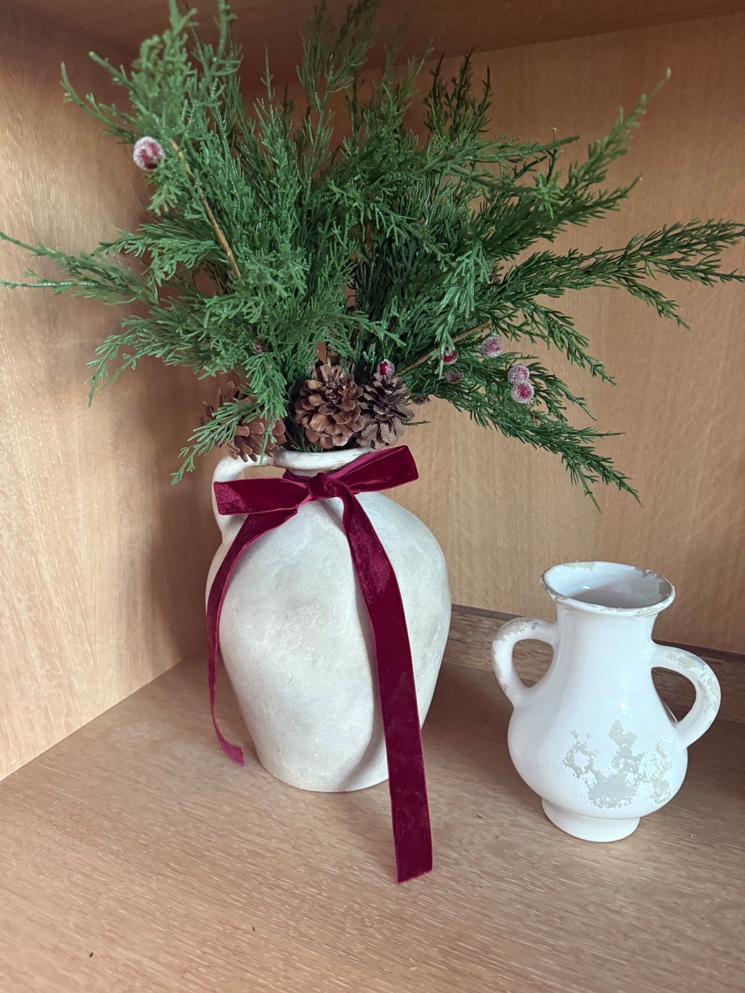 Melting over this gorgeous burgundy velvet ribbon that I found online!!!! So many feet for a great price!! 

#LTKHome #LTKHoliday